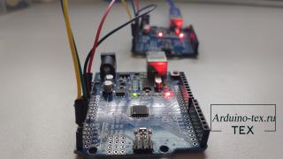 I2C связь двух Arduino.