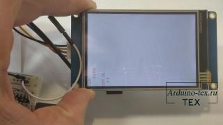 Загрузка прошивки в Nextion с помощью microSD