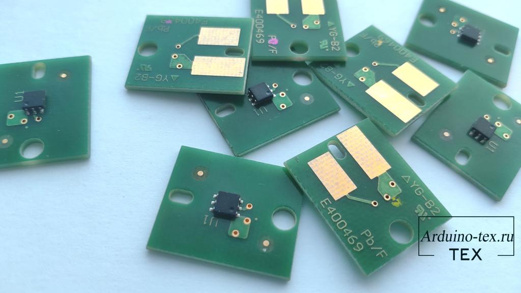  Существуют чипы с микросхемой: DS2430, DS2430а и DS2431.