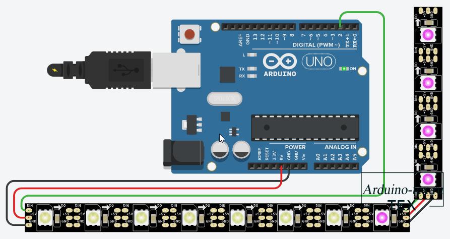 Примеры реализации проектов на Arduino.