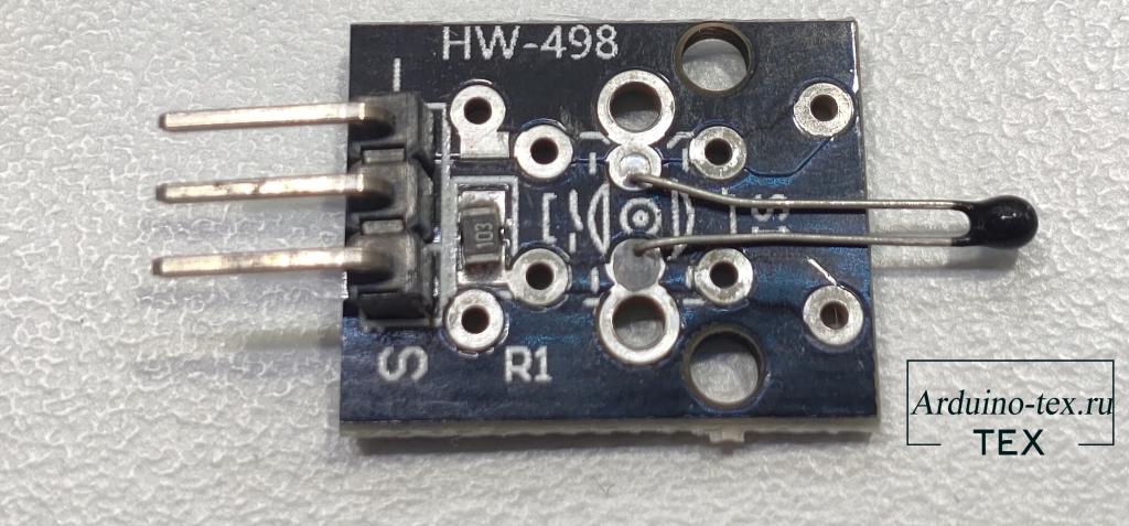 модуль KY-013 – аналоговый датчик температуры