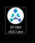 Подключите программу AT HMI v0.0.1